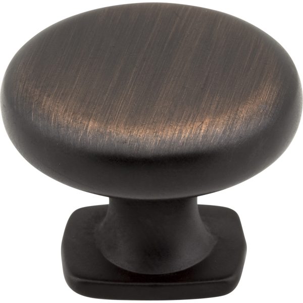 1-3/8" Diameter Brushed Oil Rubbed Bronze Belcastel 1 Cabinet Knob - Image 3