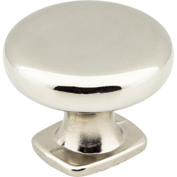 1-3/8" Diameter Polished Nickel Belcastel 1 Cabinet Knob
