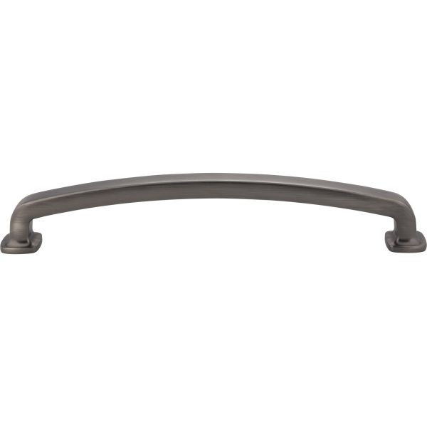 12" Center-to-Center Brushed Pewter Belcastel 1 Appliance Handle - Image 3