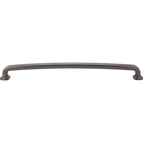 18" Center-to-Center Brushed Pewter Belcastel 1 Appliance Handle - Image 3