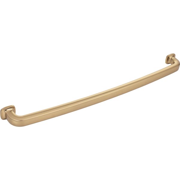18" Center-to-Center Satin Bronze Belcastel 1 Appliance Handle - Image 4
