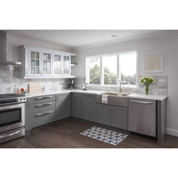 18" Center-to-Center Satin Nickel Belcastel 1 Appliance Handle - Image 4