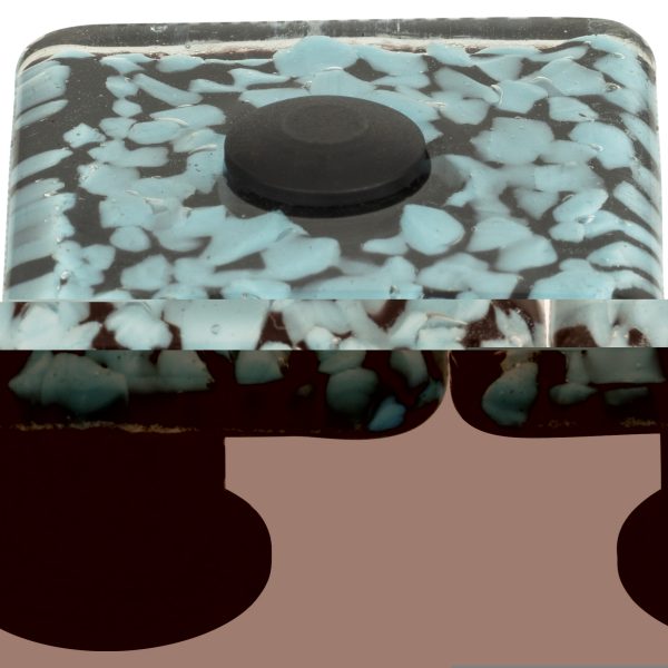 Marine Glass Square Knob