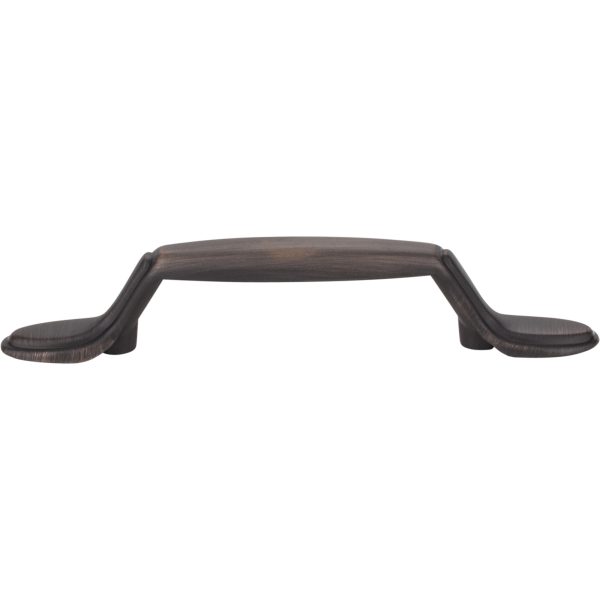 3" Center-to-Center Brushed Oil Rubbed Bronze Vienna Cabinet Pull - Image 3