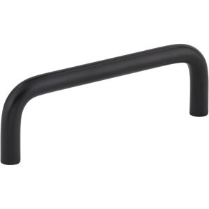 3-1/2" Center-to-Center Matte Black Torino Cabinet Wire Pull