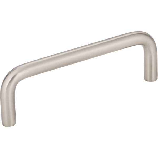 3-1/2" Center-to-Center Satin Nickel Torino Cabinet Wire Pull