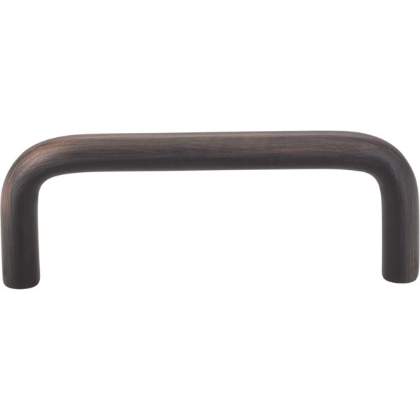 3" Center-to-Center Brushed Oil Rubbed Bronze Torino Cabinet Wire Pull - Image 3