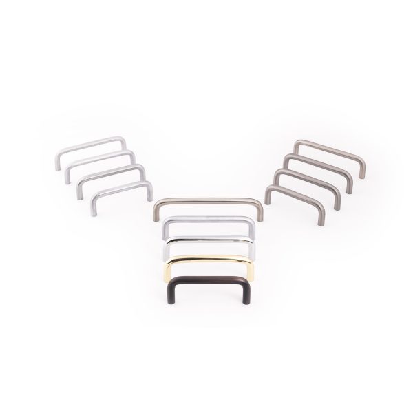 96 mm Center-to-Center Brushed Oil Rubbed Bronze Torino Cabinet Wire Pull - Image 5