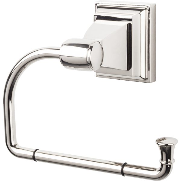 Stratton Bath Tissue Hook  Polished Nickel