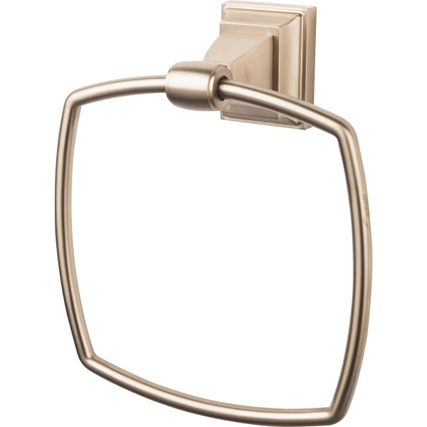 Stratton Bath Ring  Brushed Bronze