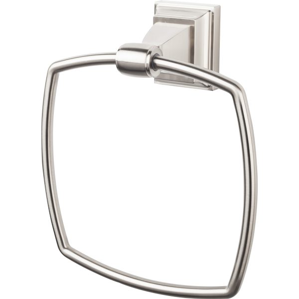 Stratton Bath Ring  Brushed Satin Nickel