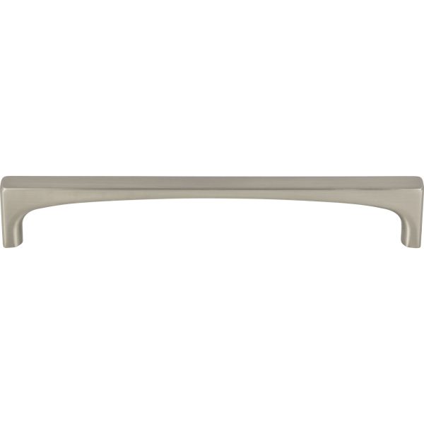 Riverside Pull 6 5/16 Inch (c-c) Brushed Satin Nickel