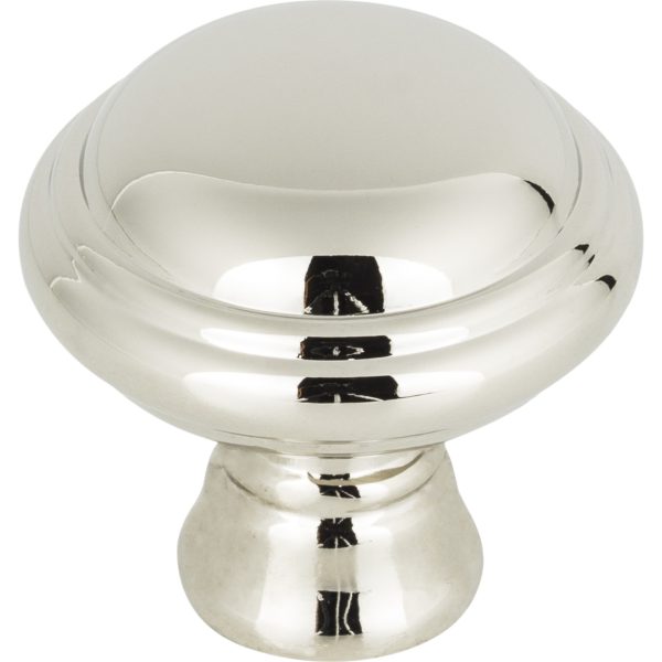 Henderson Knob 1 1/4 Inch Polished Nickel