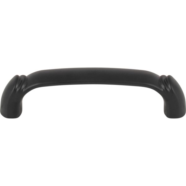 Pomander Pull 3 3/4 Inch (c-c) Flat Black