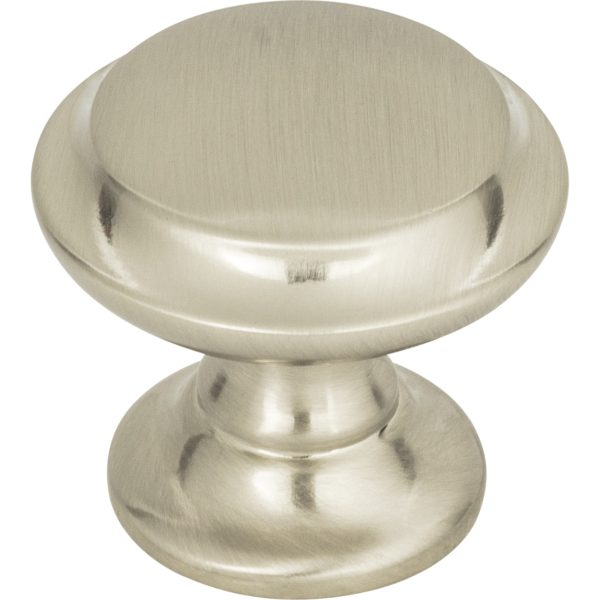 Barrow Knob 1 1/4 Inch Brushed Satin Nickel