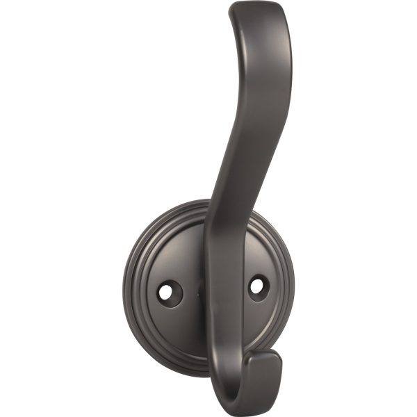 Reeded Hook 4 11/16 Inch Ash Gray