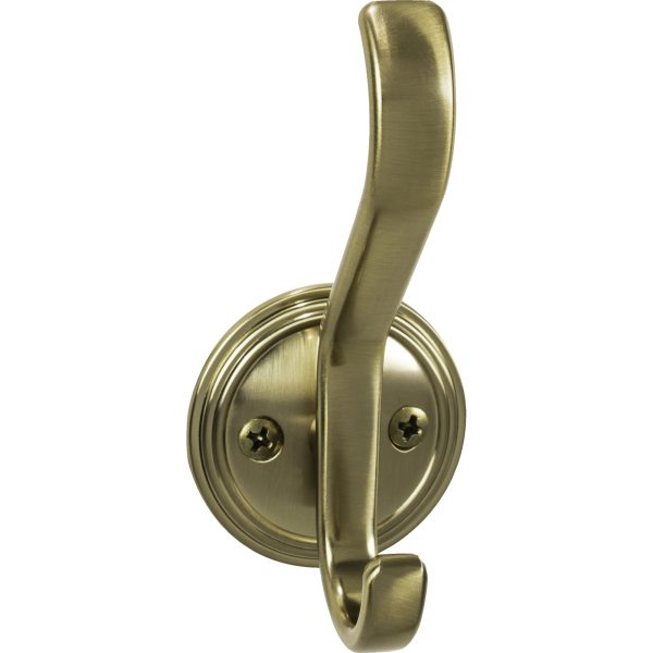 Reeded Hook 4 11/16 Inch Honey Bronze