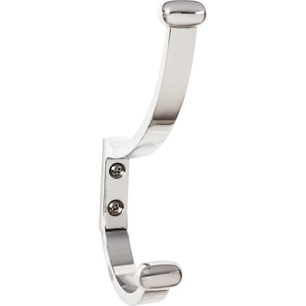 Hillmont Hook 6 1/8 Inch Polished Chrome