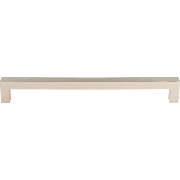 Square Bar Appliance Pull 18 Inch Polished Nickel