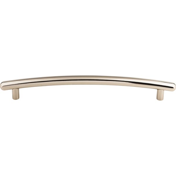 Curved Appliance Pull 12 Inch (c-c) Polished Nickel