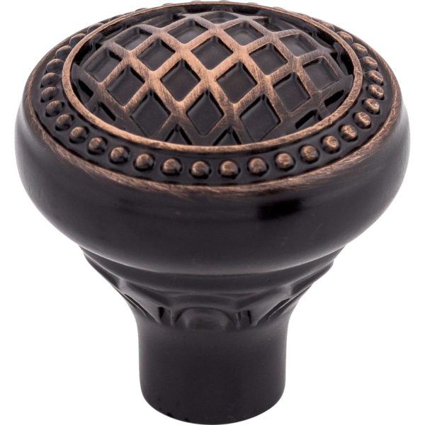 Trevi Round Knob 1 5/16 Inch Tuscan Bronze