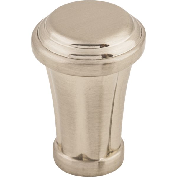 Luxor Knob 7/8 Inch Brushed Satin Nickel