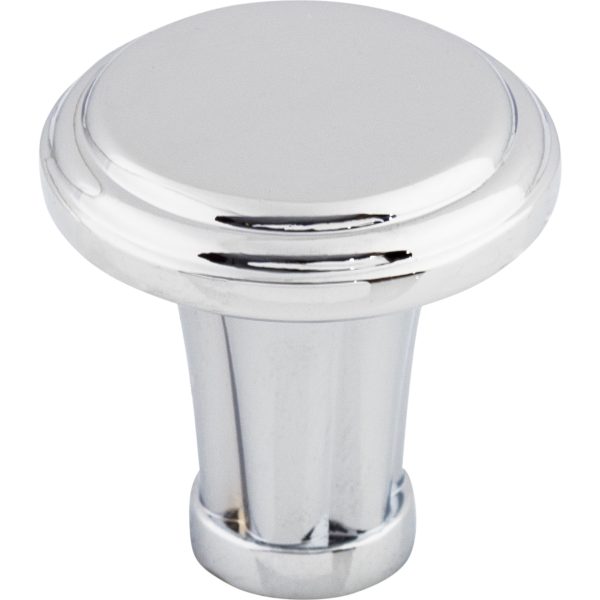 Luxor Knob 1 1/4 Inch Polished Chrome