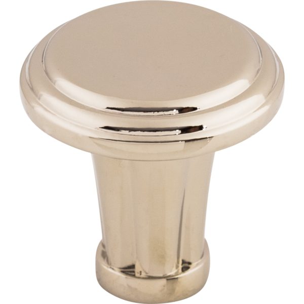 Luxor Knob 1 1/4 Inch Polished Nickel