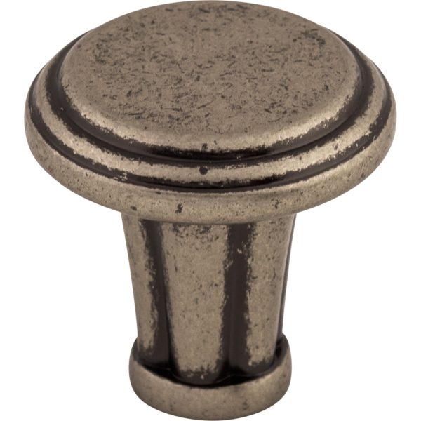Luxor Knob 1 1/4 Inch Pewter Antique
