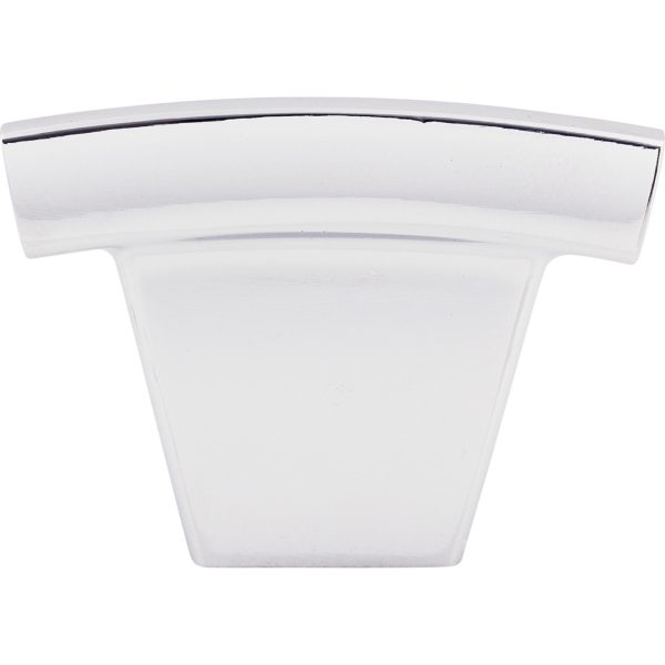 Arched Knob 1 1/2 Inch Polished Chrome