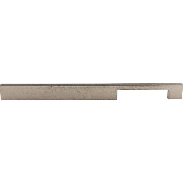 Linear Pull 12 Inch (c-c) Pewter Antique