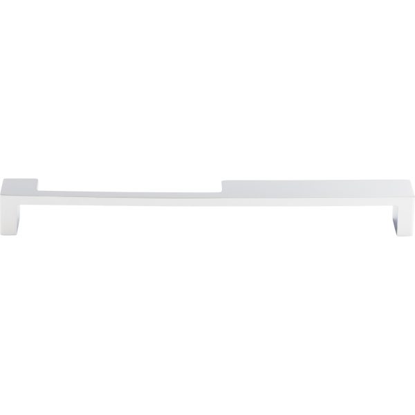 Modern Metro Notch Pull B 9 Inch (c-c) Polished Chrome