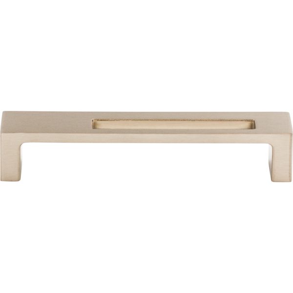 Modern Metro Slot Pull 5 Inch (c-c) Brushed Satin Nickel