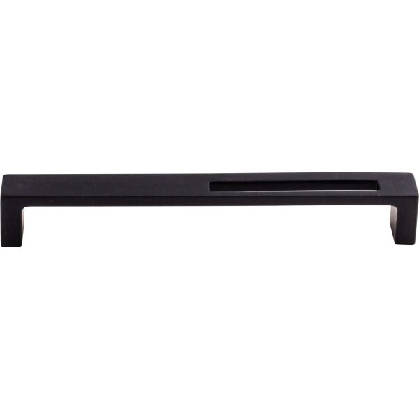 Modern Metro Slot Pull 7 Inch (c-c) Flat Black