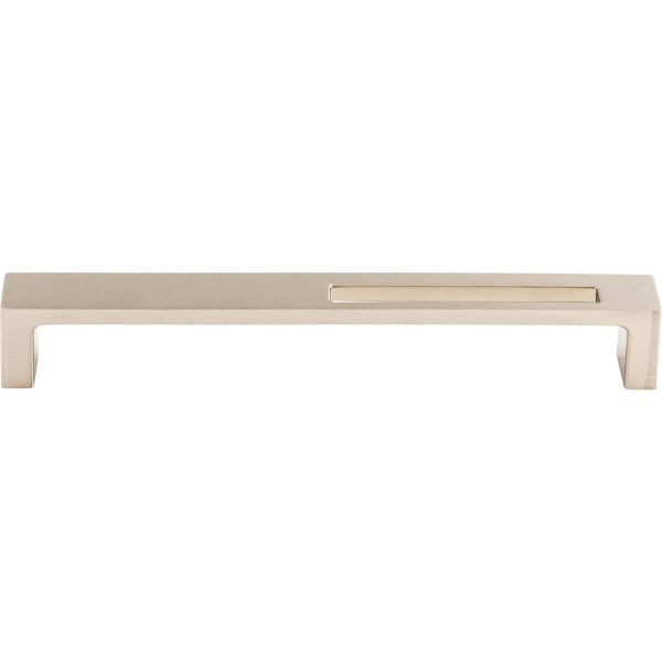 Modern Metro Slot Pull 7 Inch (c-c) Brushed Satin Nickel