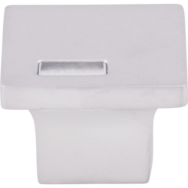 Modern Metro Slot Knob 1 1/4 Inch Aluminum