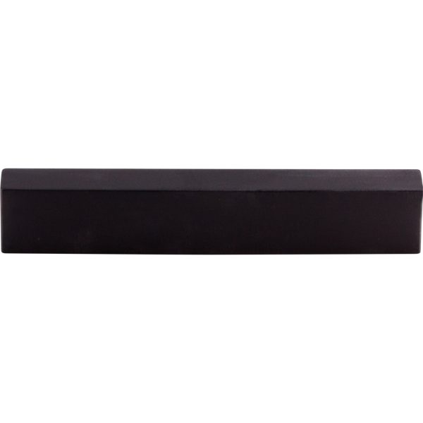 Modern Metro Tab Pull 5 Inch (c-c) Flat Black