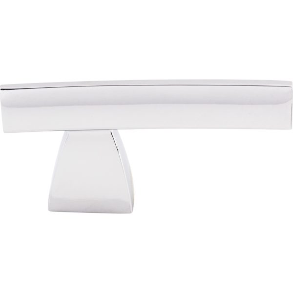 Arched Knob/Pull 2 1/2 Inch Polished Chrome