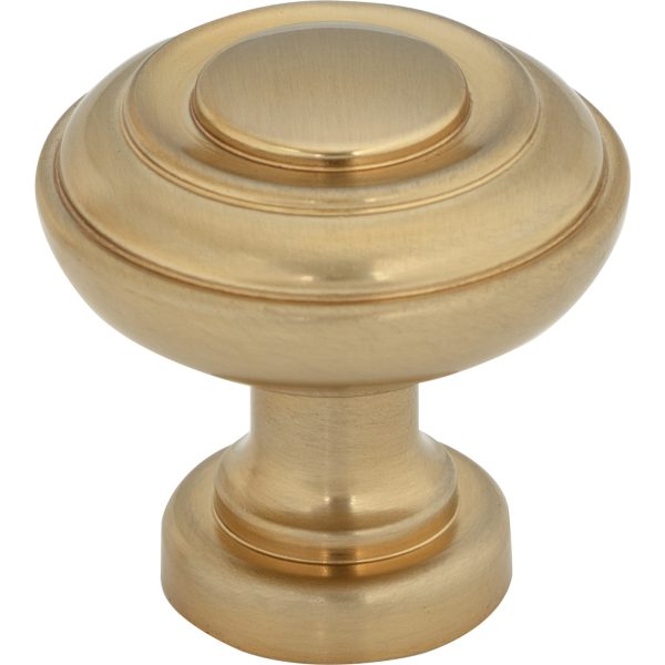 Ulster Knob 1 1/4 Inch Honey Bronze
