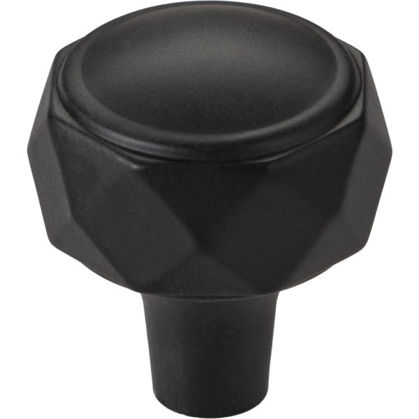 Kingsmill Knob 1 1/4 Inch Flat Black