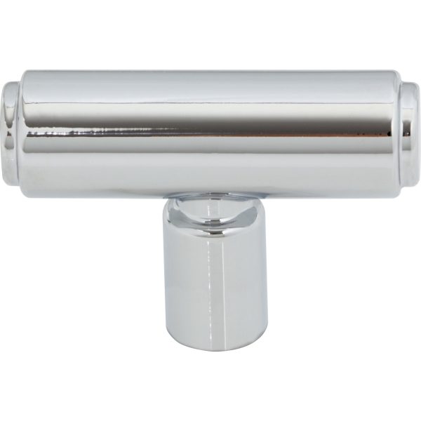 Clarence T-Knob 2 Inch Polished Chrome