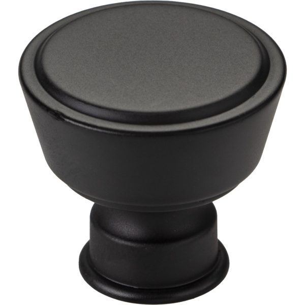 Ormonde Knob 1 3/8 Inch Flat Black