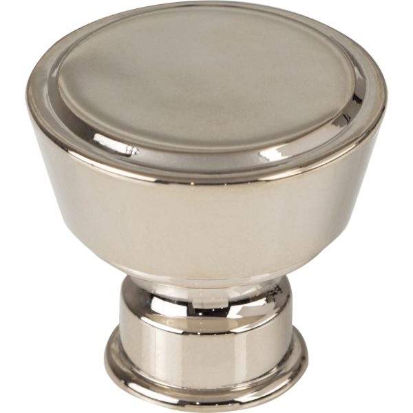 Ormonde Knob 1 3/8 Inch Polished Nickel