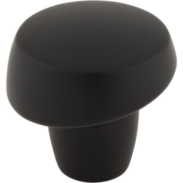 Florham Slant Knob 1 1/4 Inch Flat Black