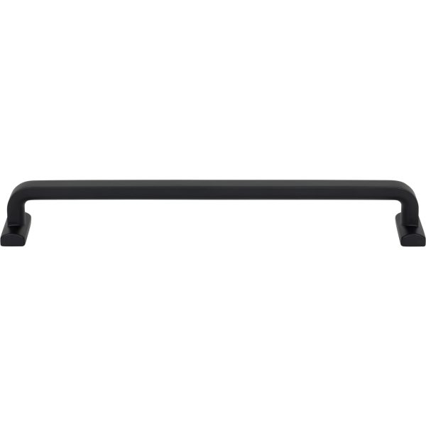Harrison Pull 8 13/16 Inch (c-c) Flat Black