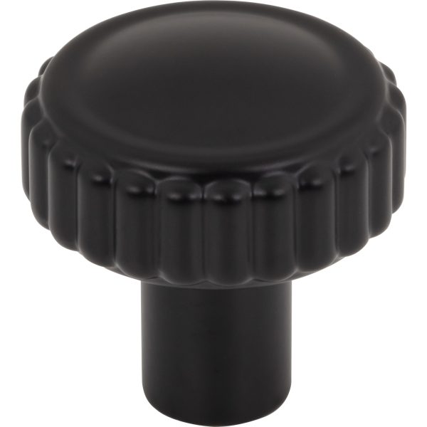 Holden Knob 1 1/4 Inch Flat Black