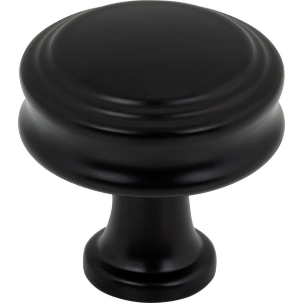 Coddington Knob 1 1/4 Inch Flat Black