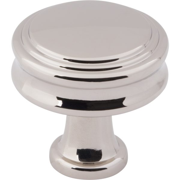 Coddington Knob 1 1/4 Inch Polished Nickel