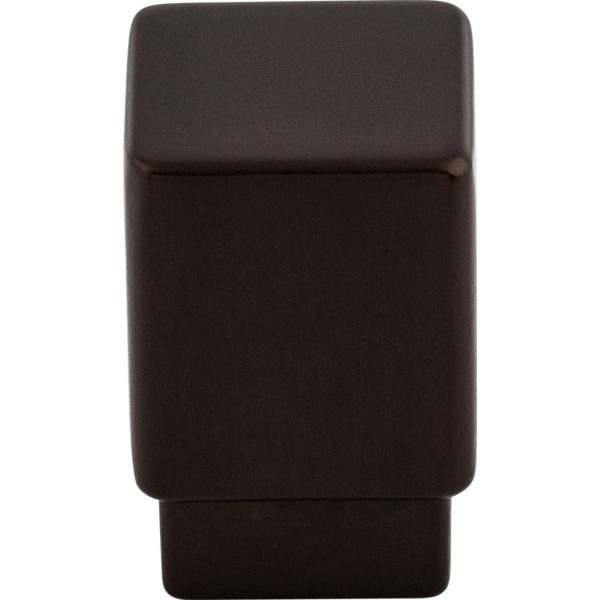 Tapered Square Knob 3/4 Inch Oil Rubbed Bronze