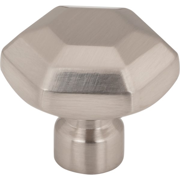 Dustin Knob 1 1/4 Inch Brushed Satin Nickel